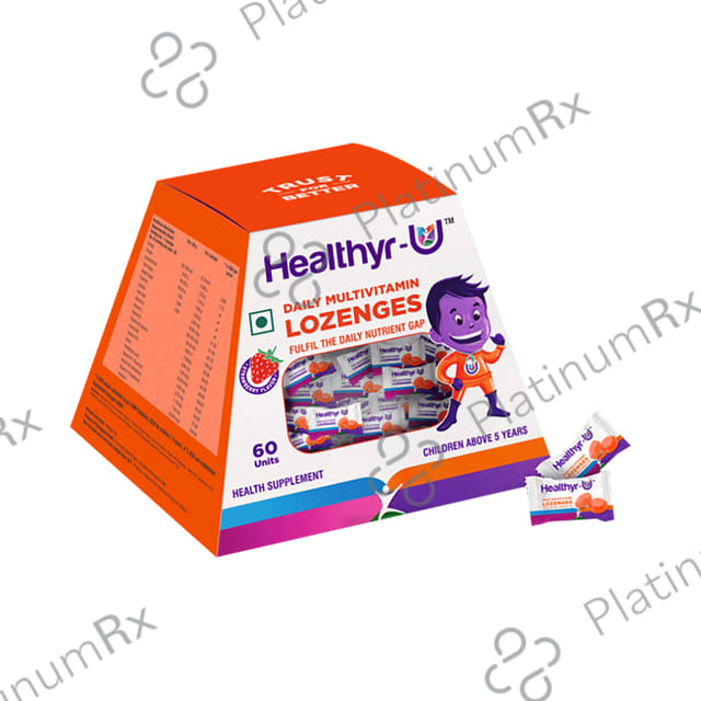 Healthyr U Daily Multivitamin Lozenges 60s