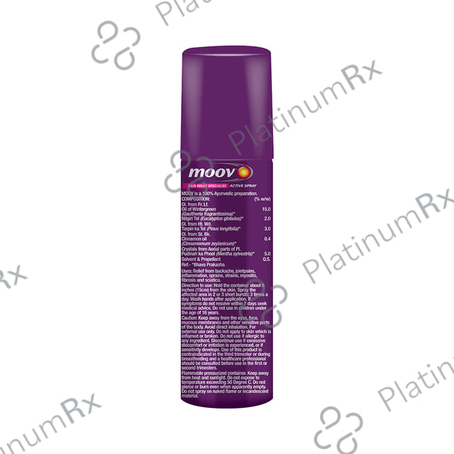 Moov 100% Ayurvedic Pain Relief Spray 80gm