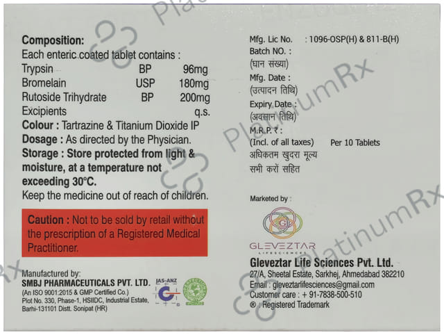 Enzoglaz Forte Tablet 10s