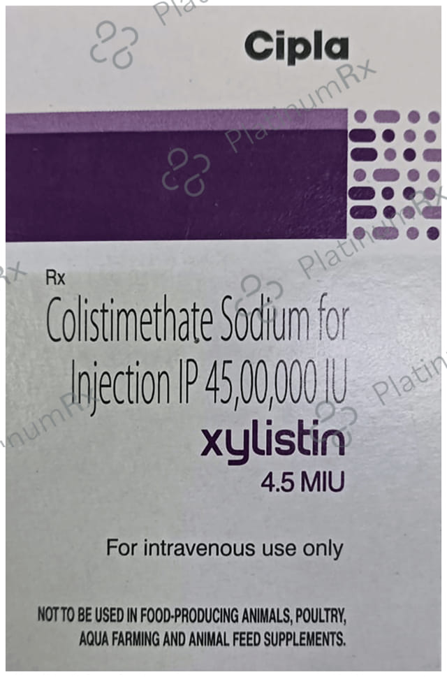 Xylistin 4.5MIU Injection 10ml
