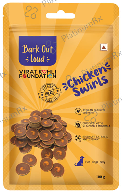 Bark Out Loud Chicken Swirls
