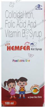 New Hemfer Kid Syrup Mango 100ml