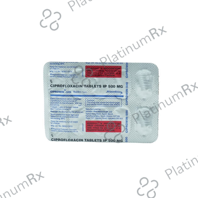 Ciprowin 500mg Tablet