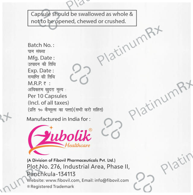 Esubolik DSR 30/40mg Capsule 10s
