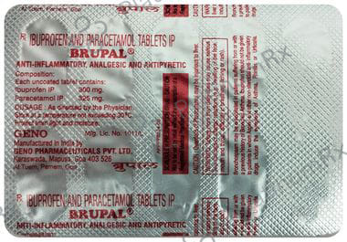 Brupal 300/325mg Tablet 10s
