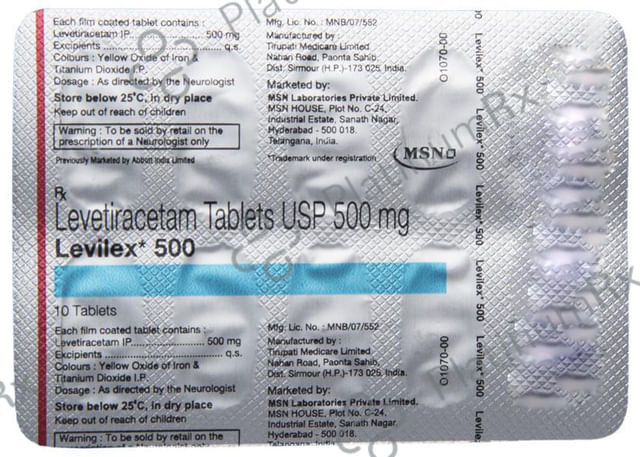 Levilex 500mg Tablet 10s