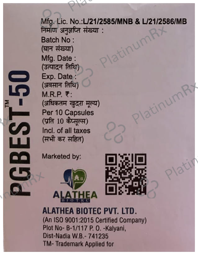 Pgbest 50 Capsule