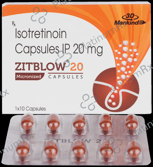 Zitblow 20mg Soft Gelatin Capsule 10s
