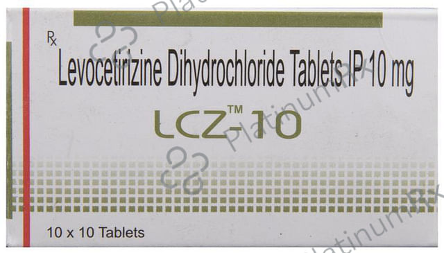 LCZ 10mg Tablet 10s