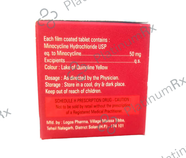 Minocyclone 50mg Tablet 10s
