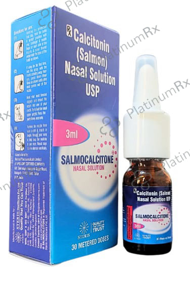 Salmocacitone 200IU Nasal Solution 3ml