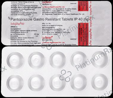 Inhipraz 40mg Tablet 10s