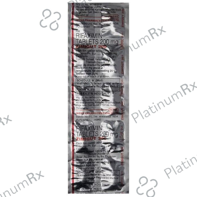 Zimigut 200mg Tablet 10s
