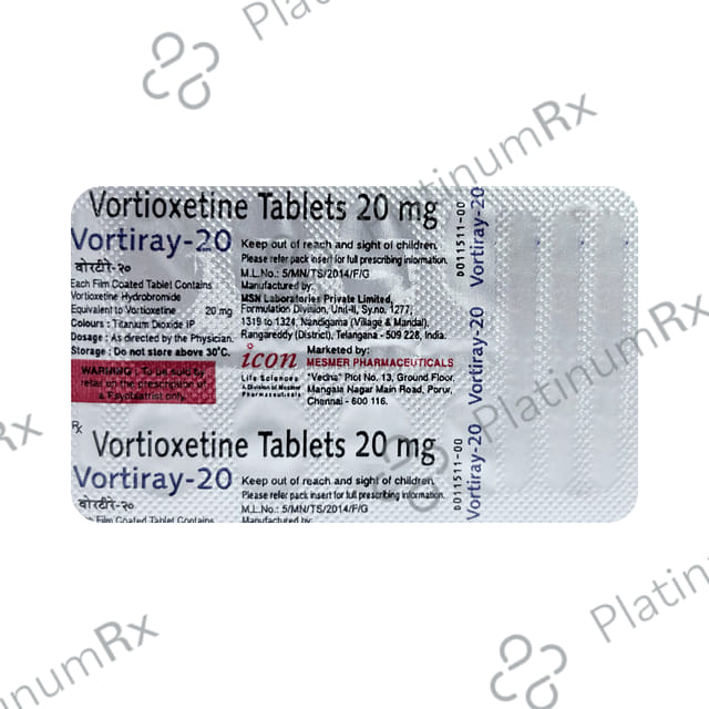 Vortiray 20mg Tablet 10s