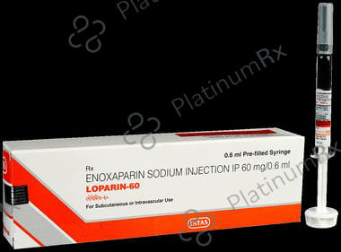 Loparin 60mg Injection 0.6ml