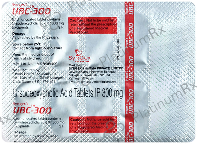 Syngex's UBC 300mg Tablet 10s