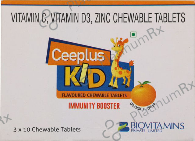 Ceeplus Kid Chewable Tablet 10s