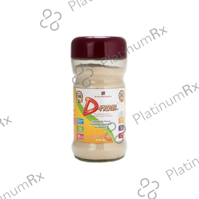 D Protin Diabetics Vanilla Flavour Powder 200gm