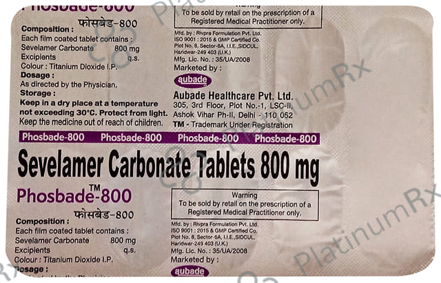 Phosbade 800 Tablet