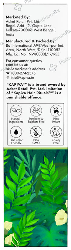 Kapiva Curry Leaf Grey Control Hair Oil