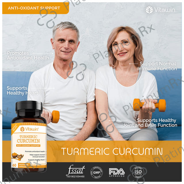 Vitawin Turmeric Curcumin Vegetarian Capsule