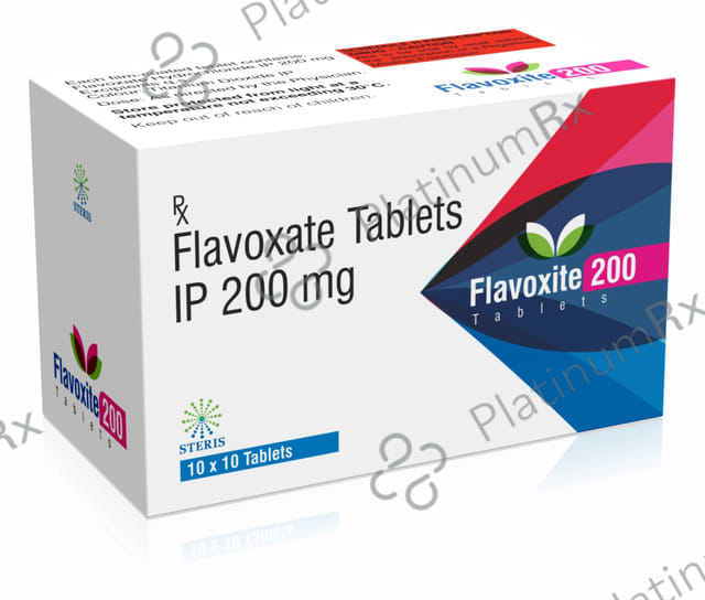 Flavoxite 200mg Tablet 15s