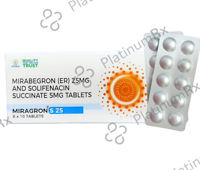 Miragron S 25/5mg ER Tablet 10s