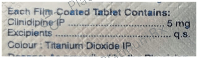 Cilniblu 5mg Tablet 15s