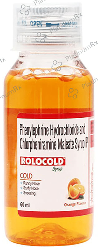 Rolocold Orange Syrup