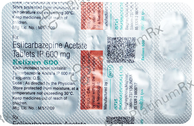 Eslizen 600mg Tablet 10s