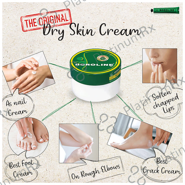 Boroline SX Antiseptic Ayurvedic Dry Skin Cream 40gm
