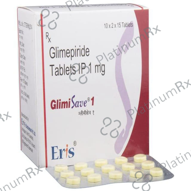 Glimisave 1mg Tablet 15s