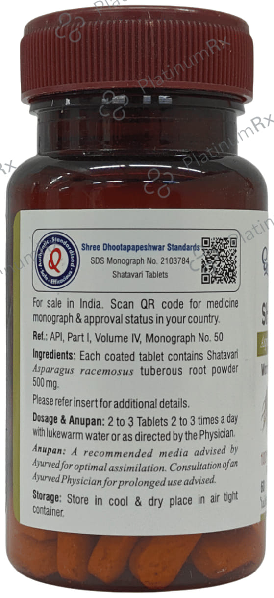 Dhootapapeshwar Satavari Tablet
