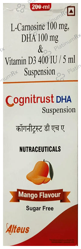 Cognitrust DHA Mango Sugar Free 200ml