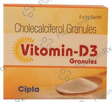 Vitomin D3 60000IU Granules 1gm