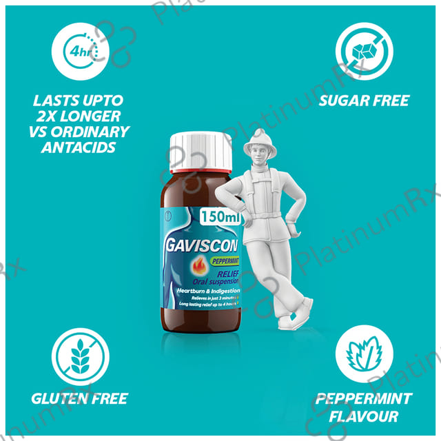 Gaviscon Peppermint Suspension 150ml
