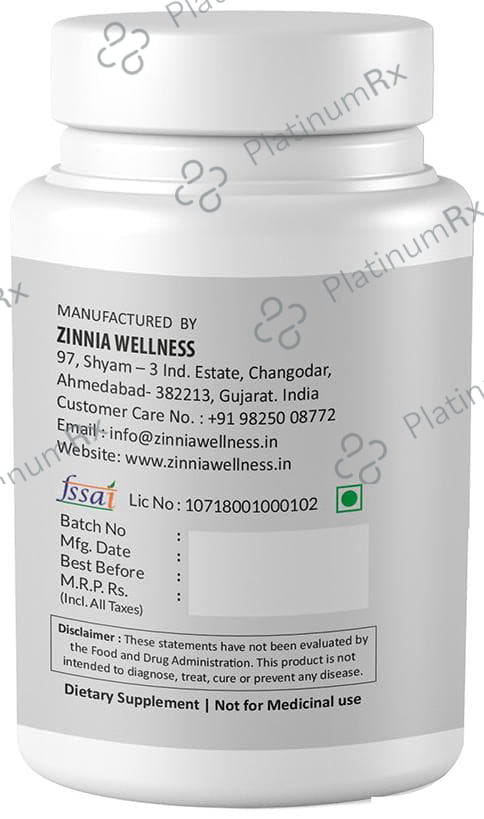 Zinnia Wellness Astragalus Extract Veggie Capsule