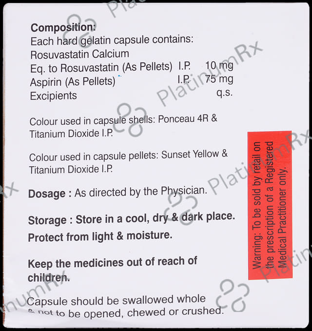 Rozutin AP 10/75mg Capsule 10s