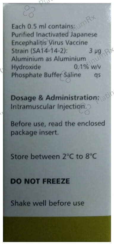 Jeev 3mcg Vaccine 0.5ml