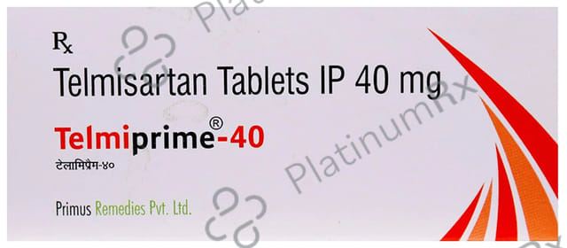 Telmiprime 40mg Tablet 10s