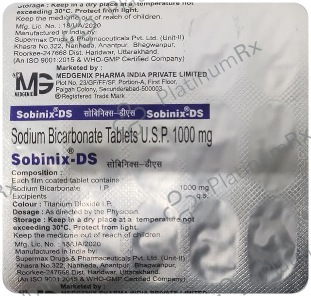 Sobinix DS 1000mg Tablet