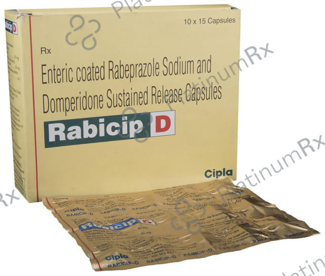 Rabicip D 30/20mg Capsule SR 15s
