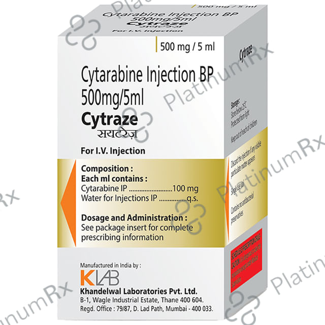 Cytraze 500mg Injection