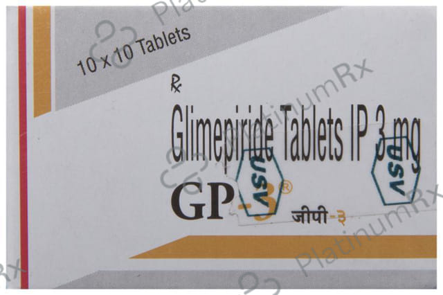GP 3mg Tablet 10s