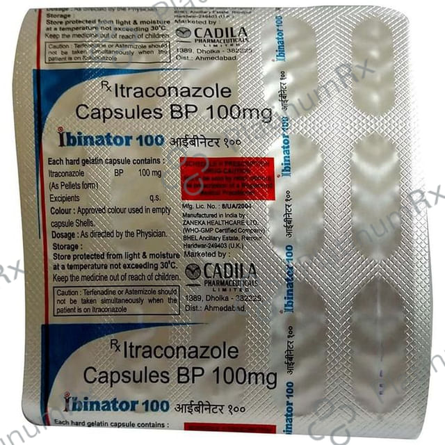 Ibinator 100 Capsule 10 Capsule