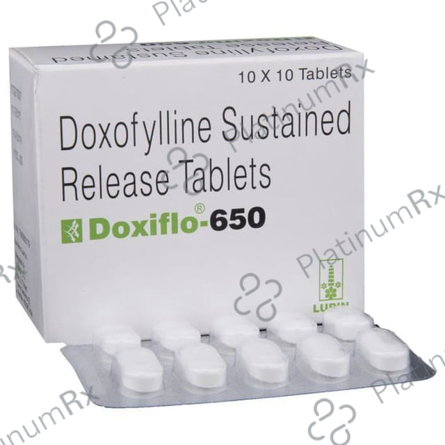 Doxiflo 650mg Tablet SR 10s