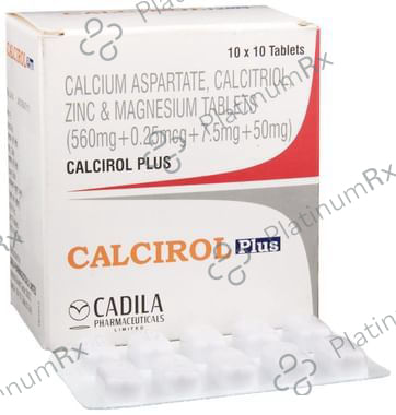 Calcirol Plus Tablet 10s