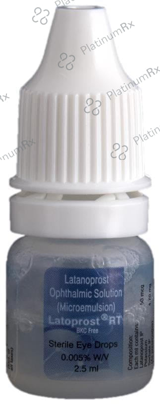 Latoprost RT BKC Free 0.005% Eye Drop 2.5ml