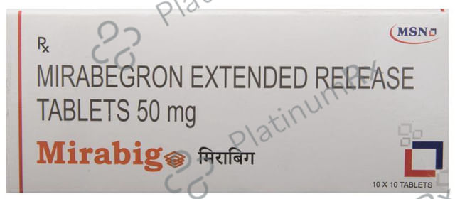 Mirabig ER 50mg Tablet 10s
