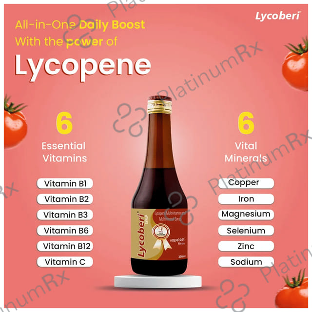 Lycoberi Multivitamin and Multimineral Syrup